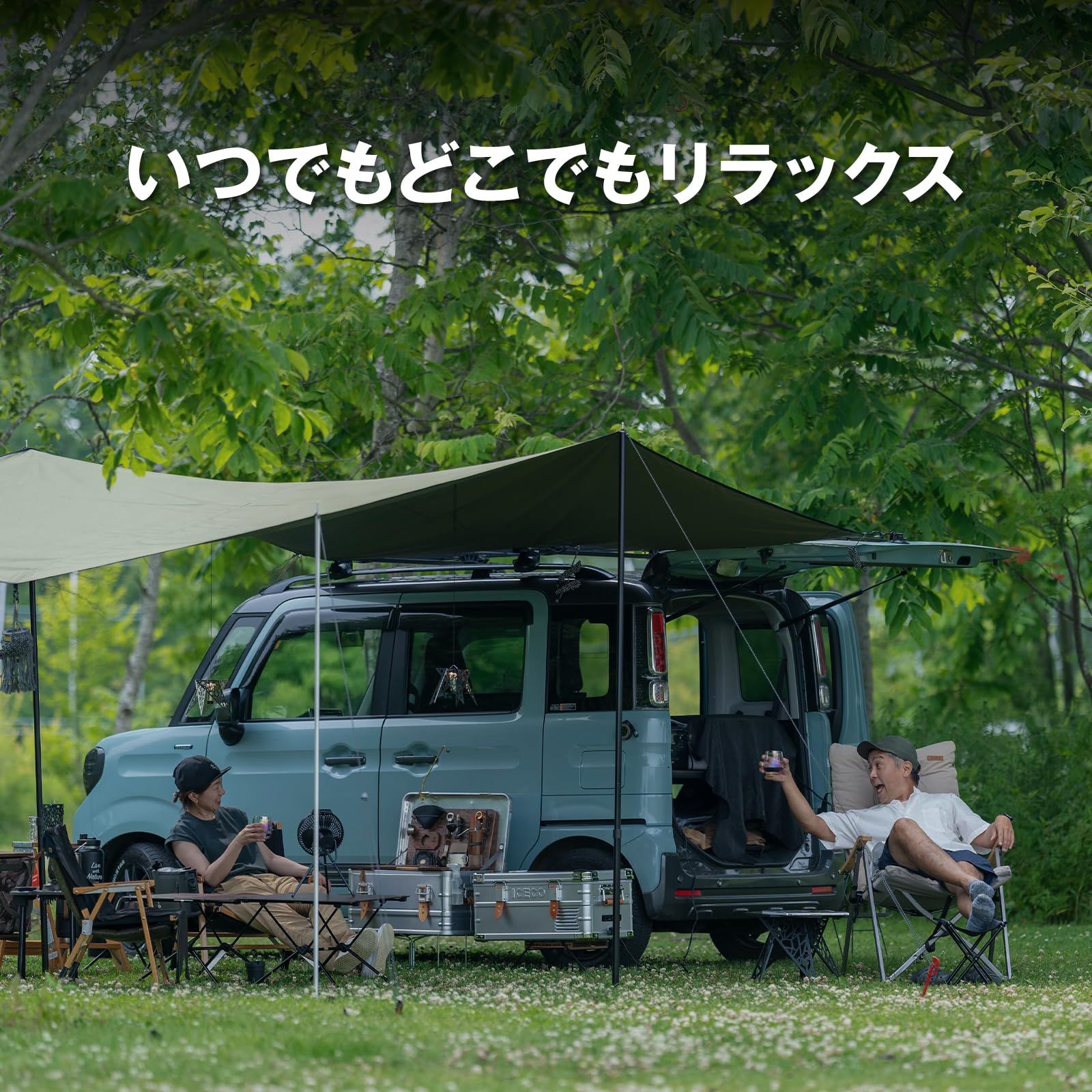 古典☆一番人気!!  ハイバックチェア 10年品質 耐荷重265KG 1600D座面 A7075アルミ合金フレーム ハイ ローバック切替 キャンプ 4段階リクライニング式 折りたたみ ガーデン ICECO 室内用 グレー 100％品質。