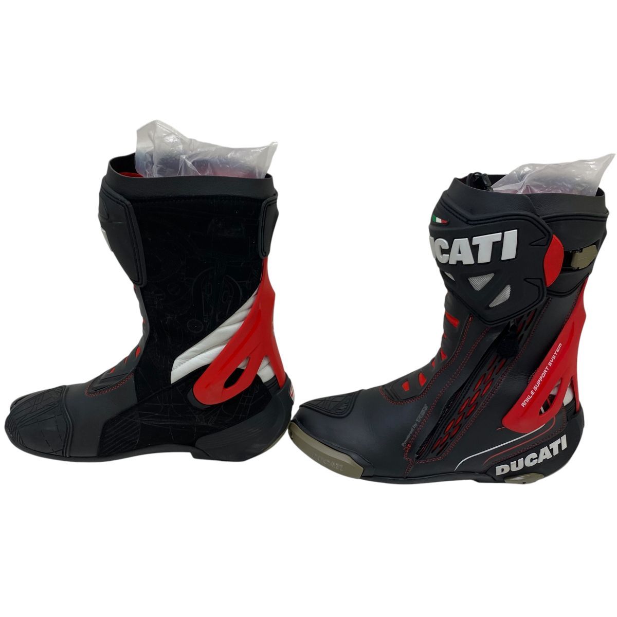 若者に人気のブランド 美品】 DUCATI ドゥカティ TCX CORSE V3 レーシングブーツ EU/43 バイクウェア・装備