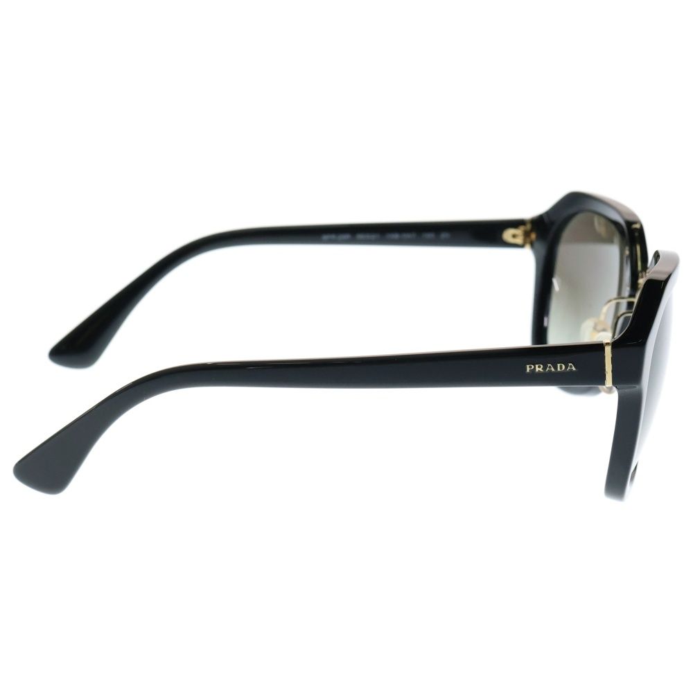 PRADA (プラダ) サングラス ブラックフレーム ブラウンレンズ  