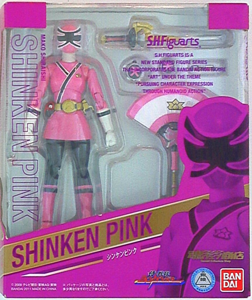 バンダイ S.H.Figuarts 侍戦隊シンケンジャー シンケンピンク