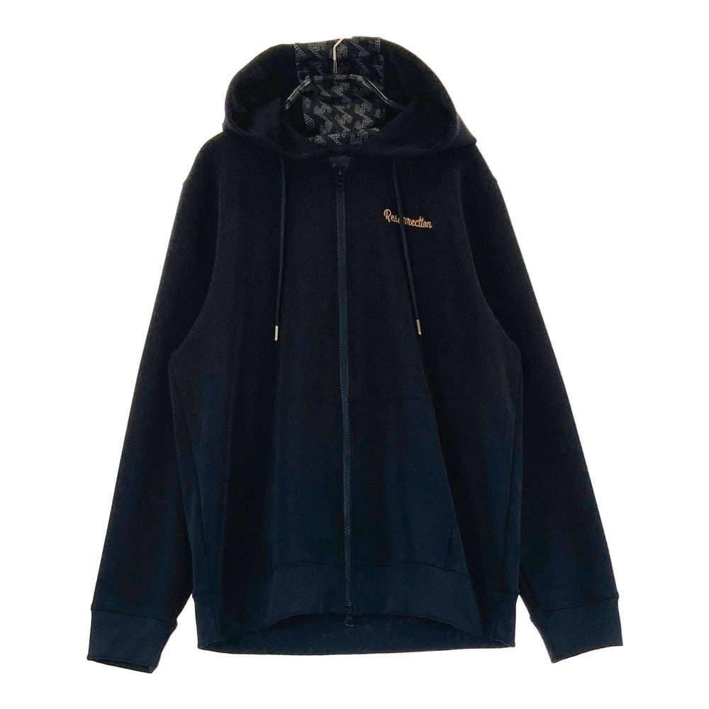 サイズ：L RESURRECTION レザレクション ジップパーカー ブラック系