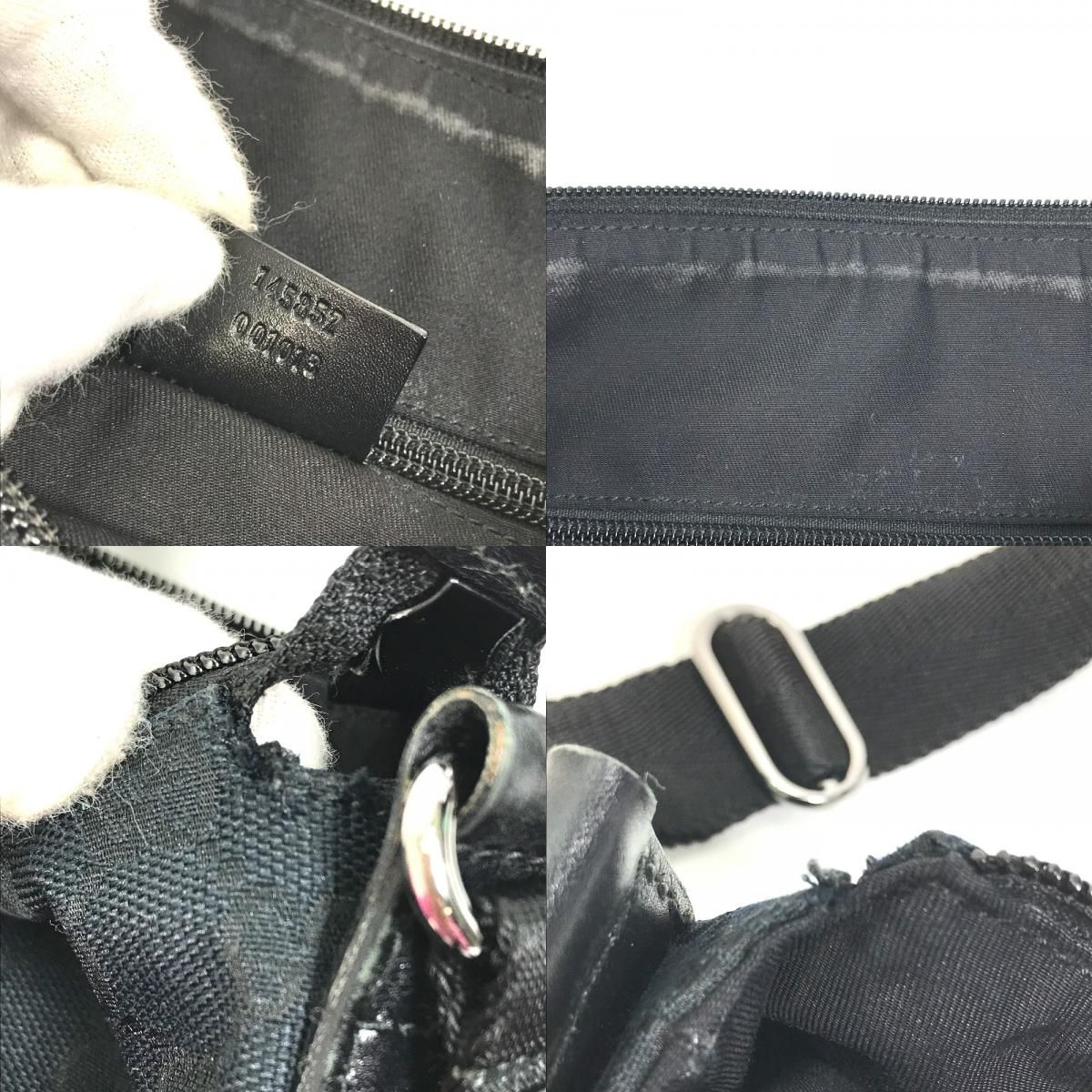 GUCCI グッチ ショルダーバッグ 145857 GGキャンバス - メルカリ