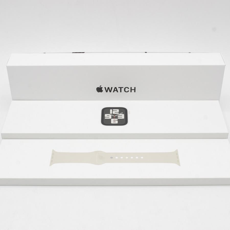 新品未開封】Apple Watch SE 第2世代 40mm GPS MNJP3J/A スターライト