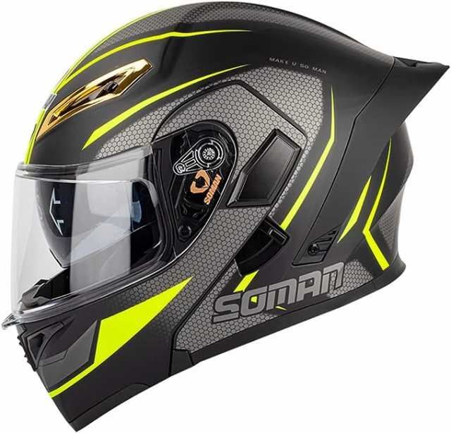 ダブルシールド フリップアップ システム フルフェイスヘルメット M