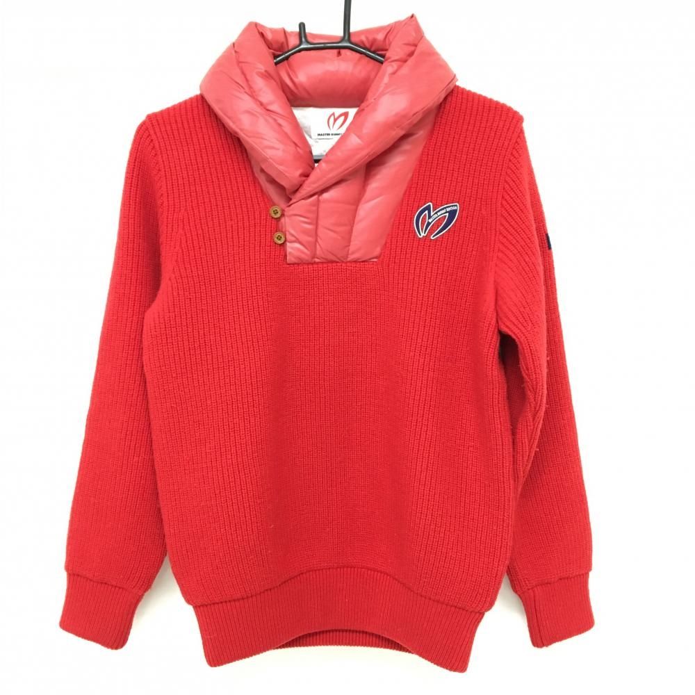 現行モデル　防寒　蓄熱　裏地付　マスターバニー　ニット　M〜L相当　白　セーター 現行モデル 蓄熱 裏地付き マスターバニー ニット M〜L相当 白 オフ