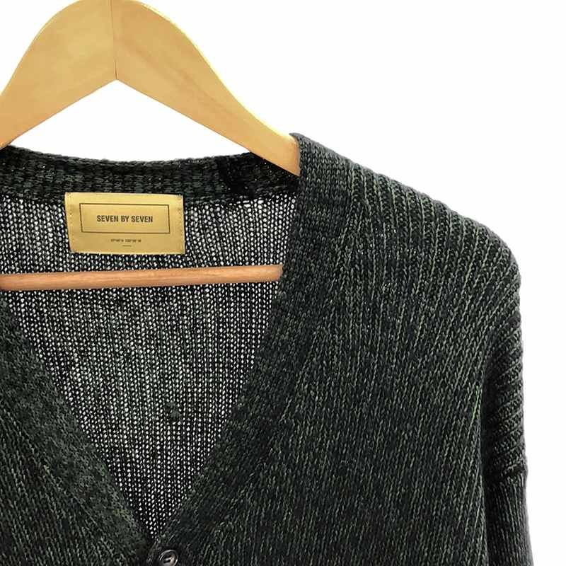 SEVEN BY SEVEN / セブン バイ セブン | 2022AW | KNIT CARDIGAN Silk
