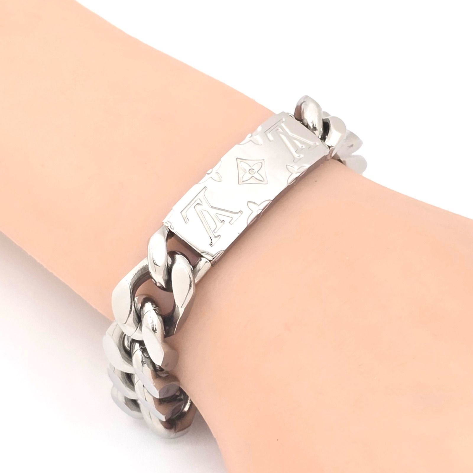 LOUIS VUITTON ルイヴィトン M62486 ブラスレ・チェーン モノグラム