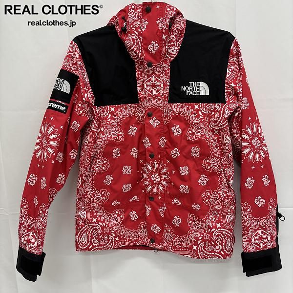 Supreme×THE NORTH FACE シュプリーム×ノースフェイス 14AW Bandana Mountain Parka NP51400I S