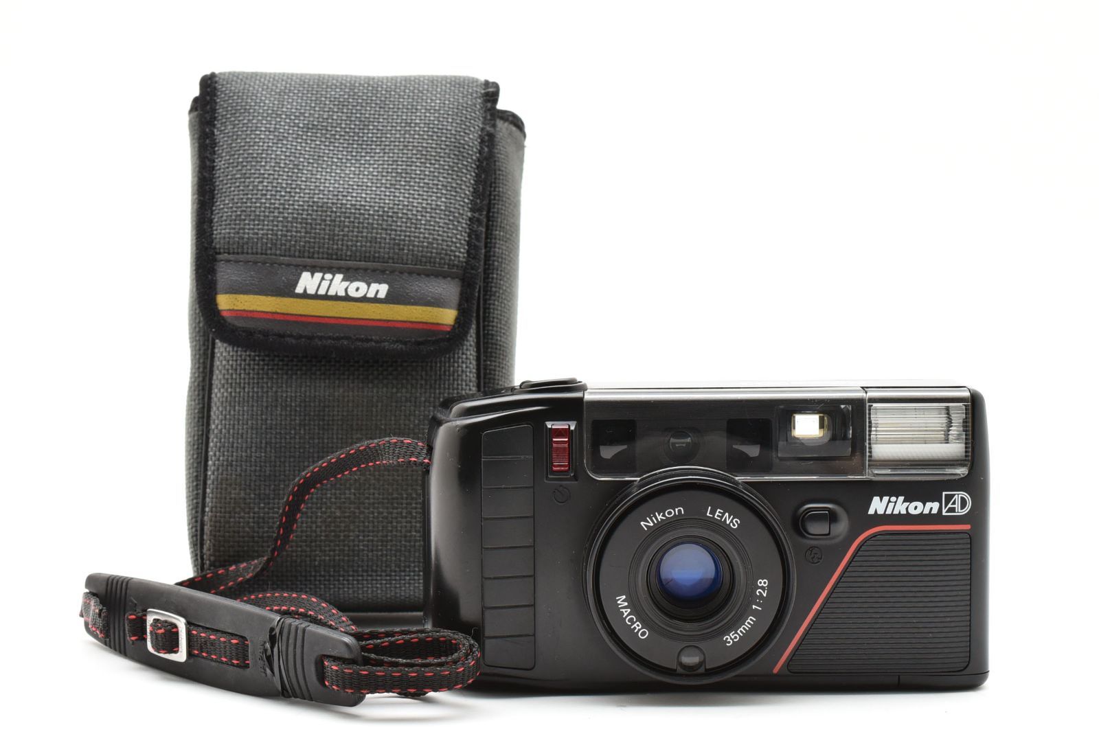 上 Nikon L35 AD3 Pikaichi ピカイチ ブラック コンパクトフィルムカメラ