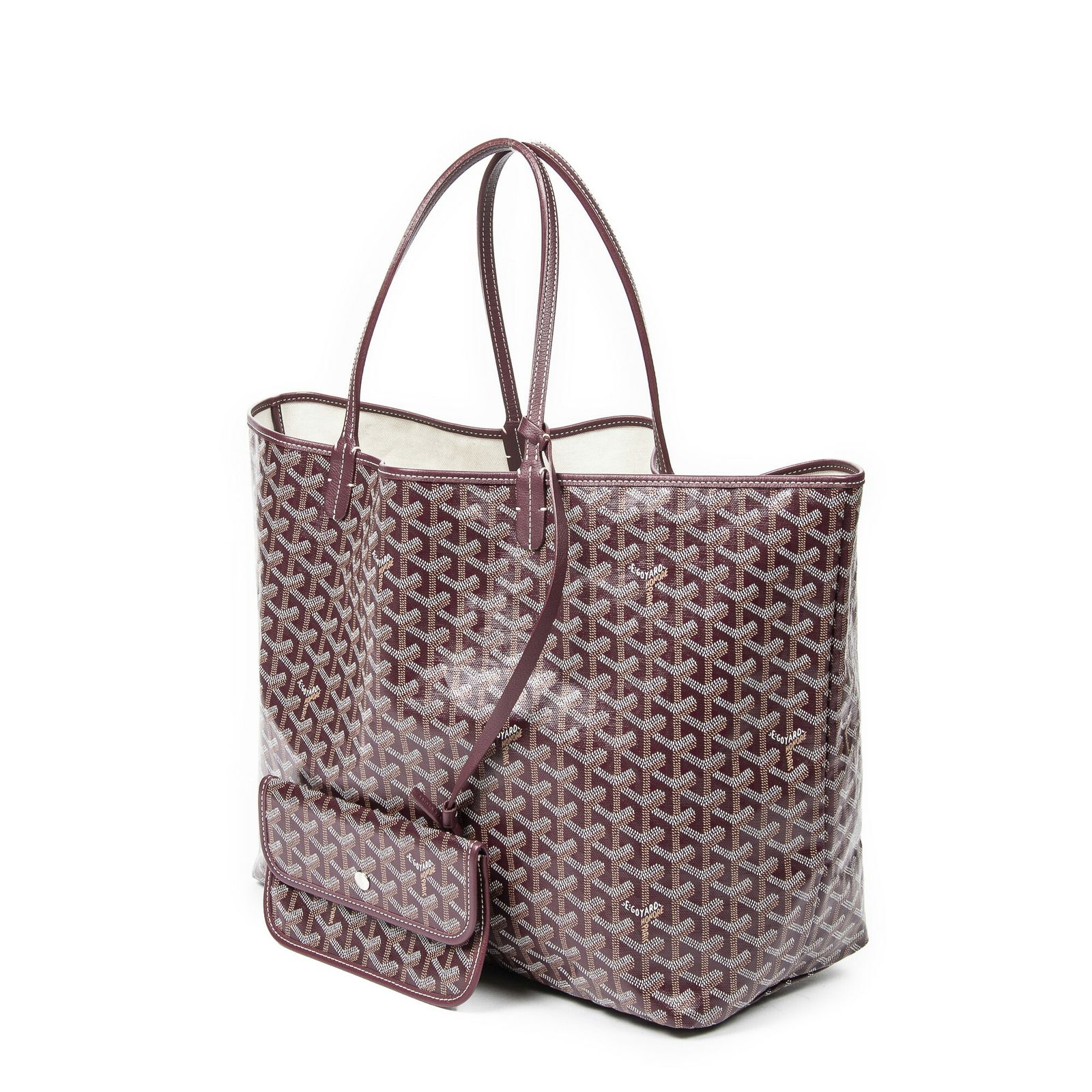 GOYARD ゴヤールセントルイスバーガンディゴヤールディンキャンバスA