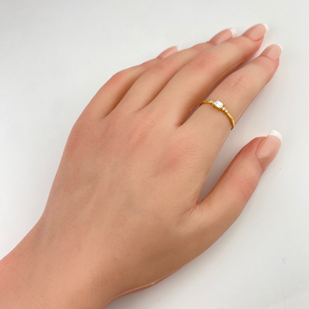 メレダイヤ デザインリング 11号 K18