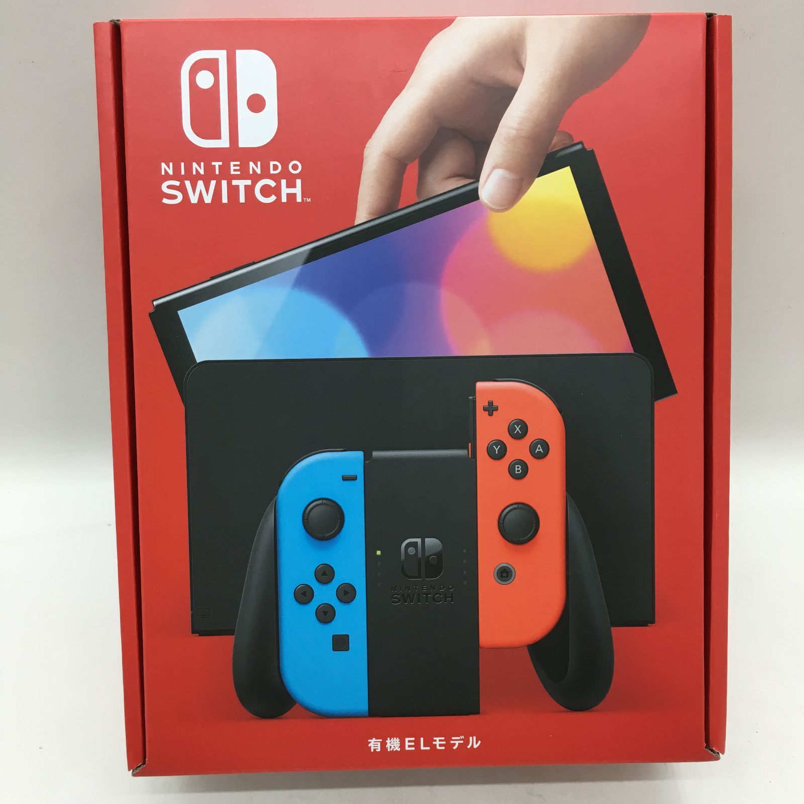 06m1284 Nintendo Switch 任天堂スイッチ本体 有機ELモデル XTJ ネオンブルー/ネオンレッド Switch  中古品【未使用品】 - メルカリ