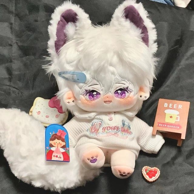 ☆【20cm】本体のみ スケルトン入り 着せ替えぬいぐるみ 無属性