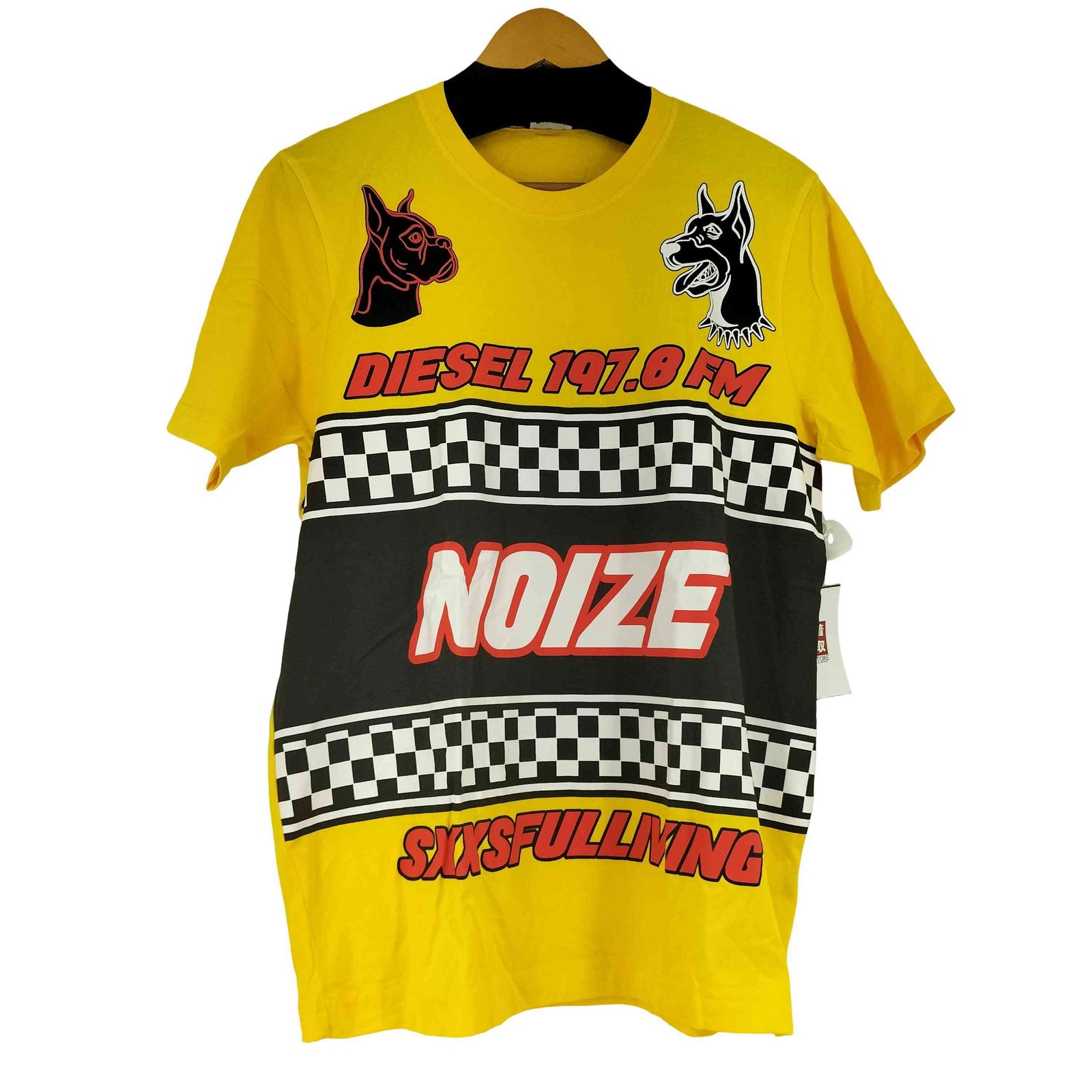 ディーゼル DIESEL T-Just-WF Noize Logo T-Shirt メンズ JPN：M 