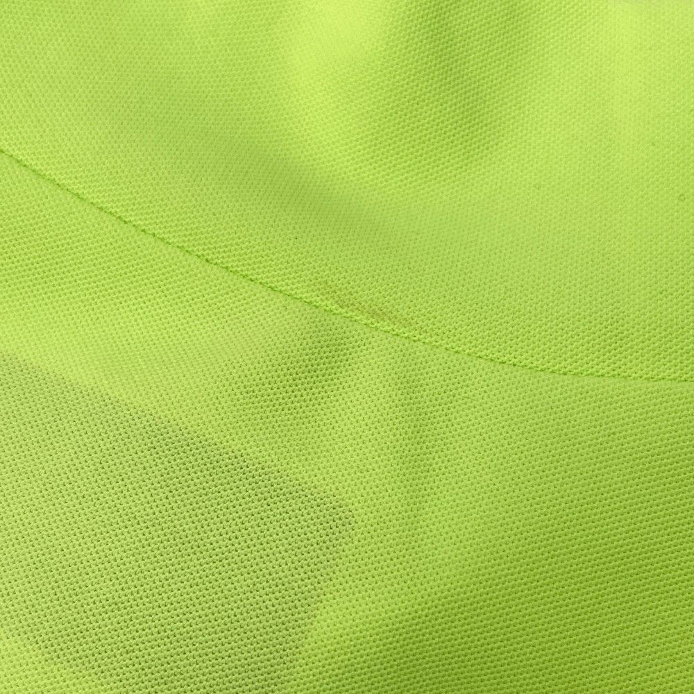 必要最低限 サイズ 2 NEW BALANCE ニューバランス 2025年モデル ハイネック 半袖Tシャツ ロゴ イエロー系 240101223674 ゴルフウェア レディース ストスト 日本未入荷