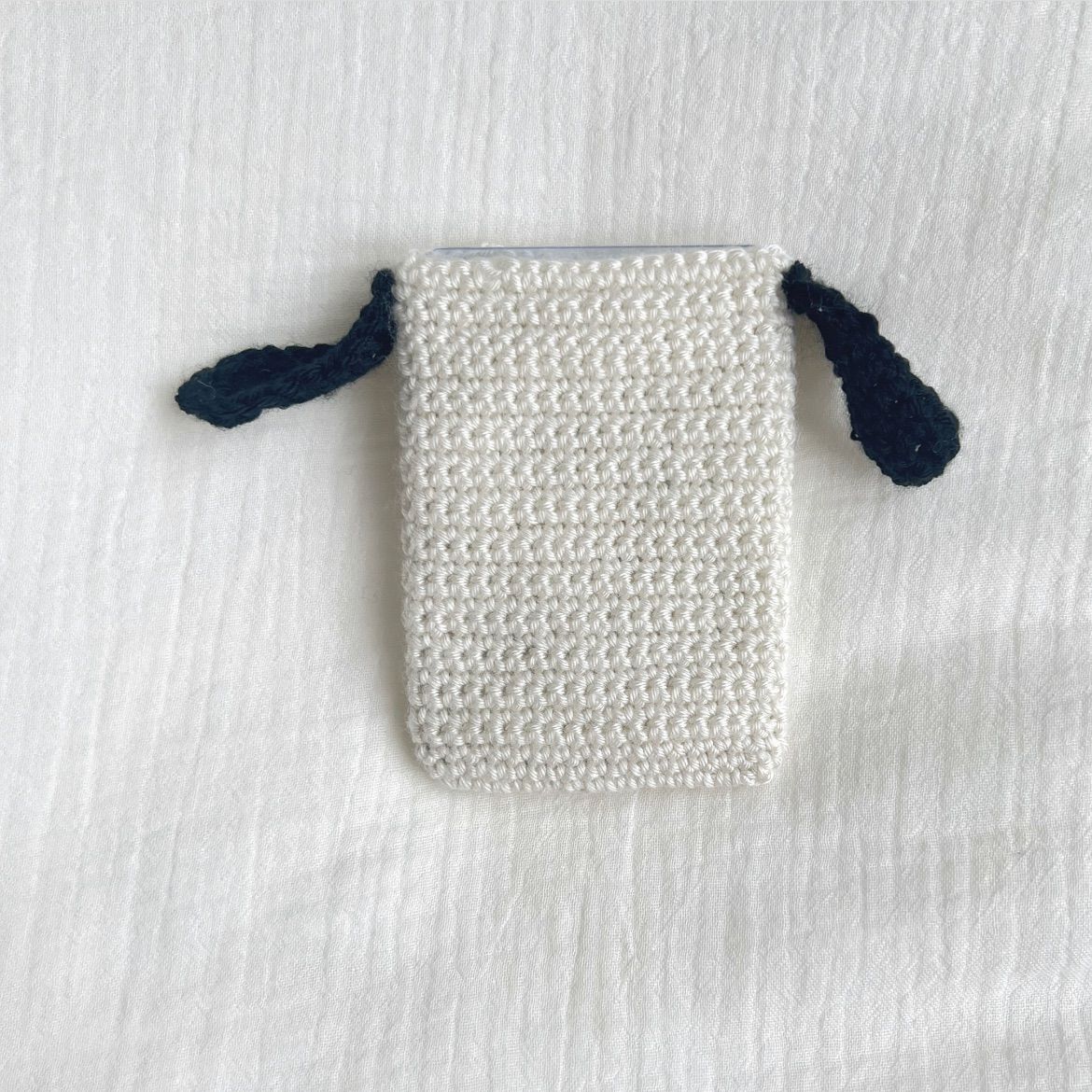 いちご トレカケース 編み物