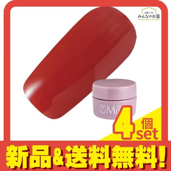 PREGEL(プリジェル) ミューズ S206 テラコッタ  3g 4個セット まとめ売り