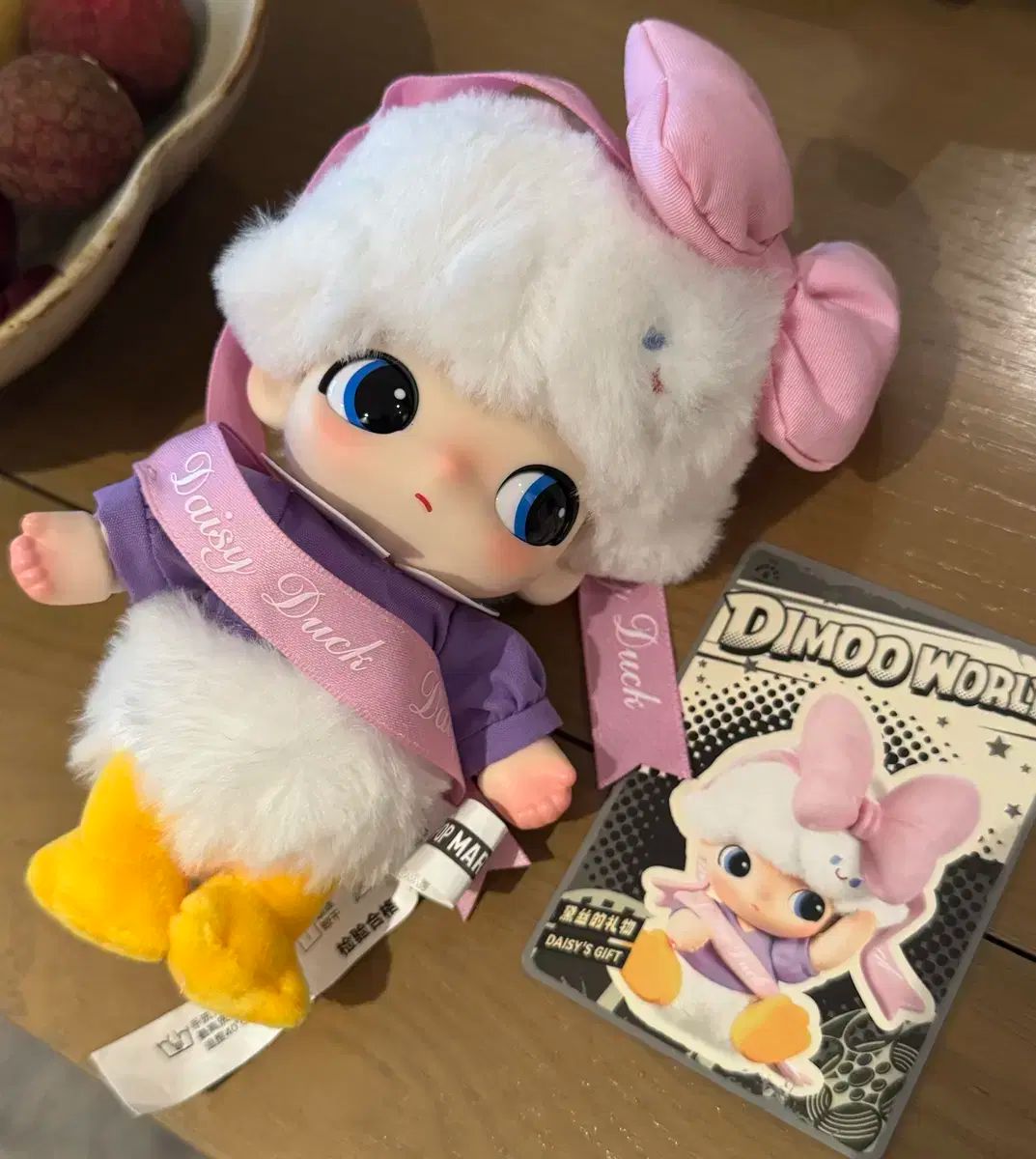 disney dimoo デイジー ぬいぐるみ DIMOO WORLD × DISNEY シリーズ ぬいぐるみ デイジー - メルカリ