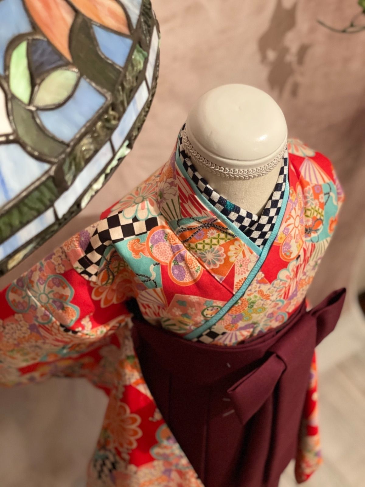 受注商品 和モダン袴セット 子供着物 ベビー＆キッズ袴