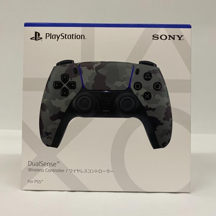 東店39-1181-2505 店舗併売 DualSense ワイヤレスコントローラー グレー カモフラージュ