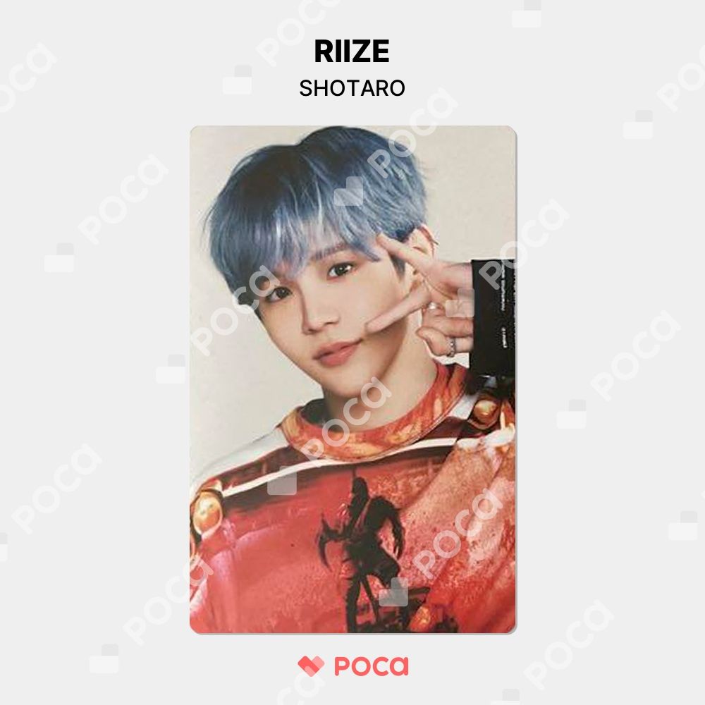 RIIZE ショウタロウ トレカSUPERSTAR smtown シュスエム RIIZE