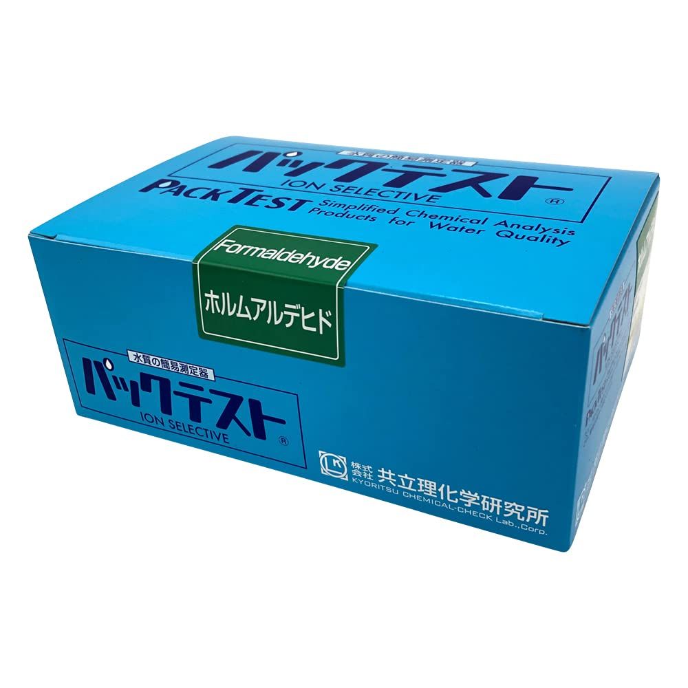 新品 共立理化学研究所 パックテスト(R) ホルムアルデヒド WAK-FOR /6-8675-26