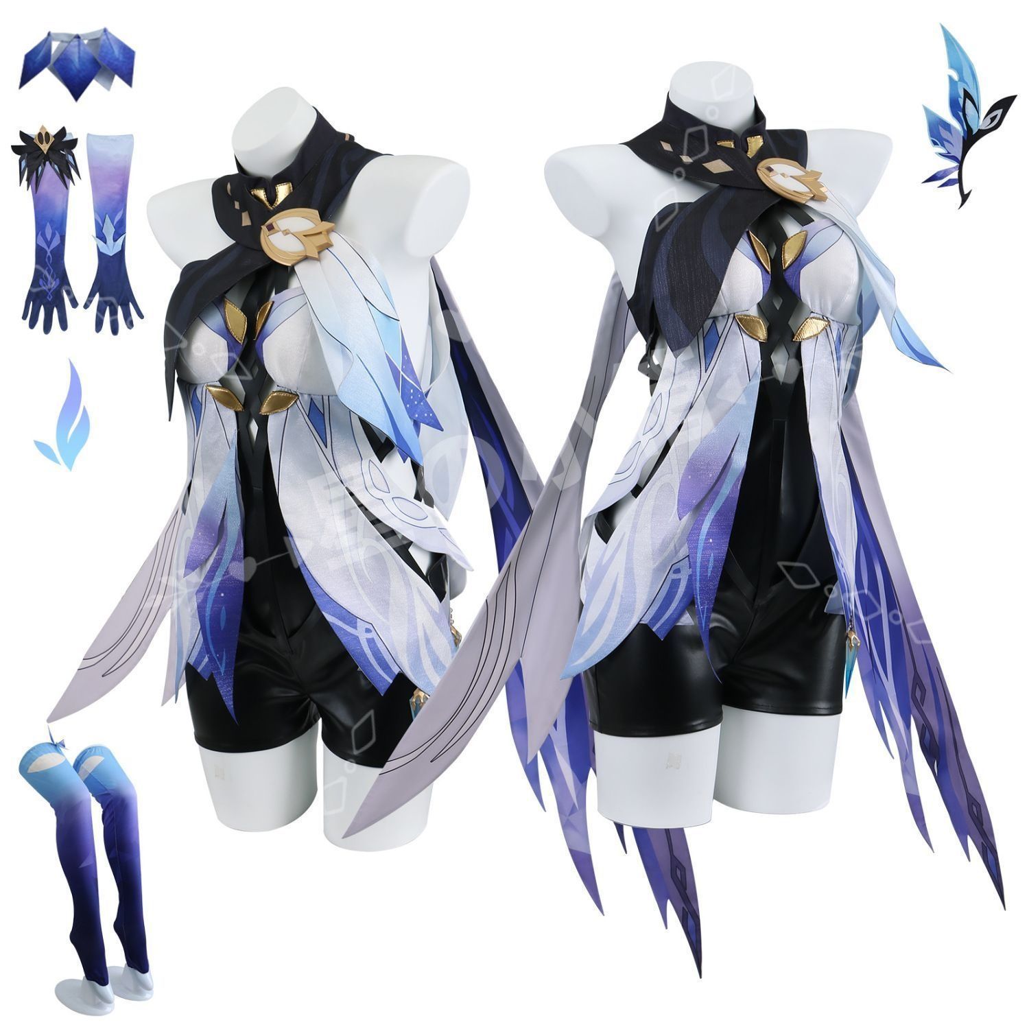 原神　シャンリン　胡桃　コスプレ　フルセット　２着セット 新品未使用 原神 胡桃 残雪に咲く紅 海灯祭/香菱 シャンリン