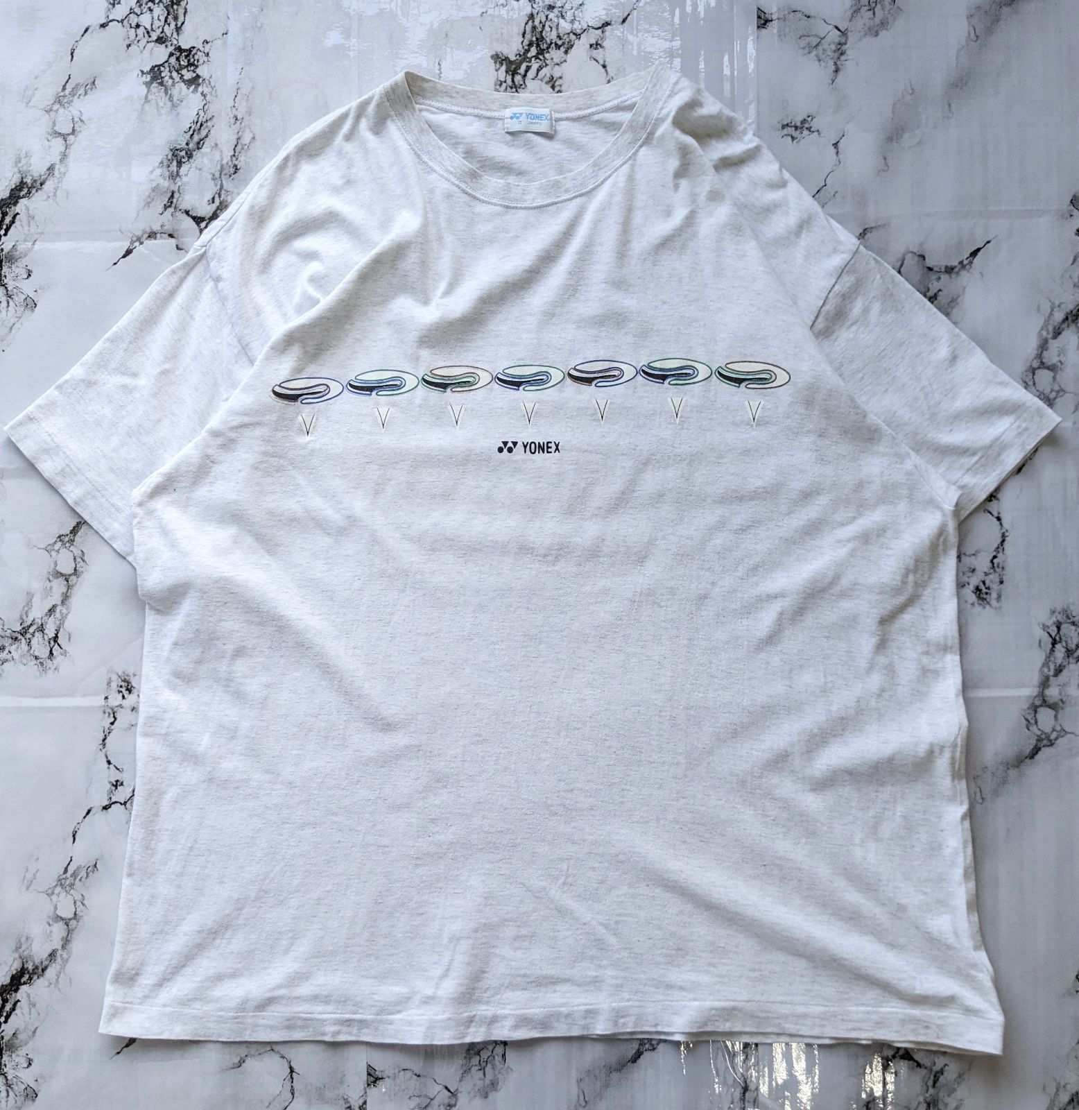 YONEX ヨネックス アート プリント tシャツ シングルステッチ 