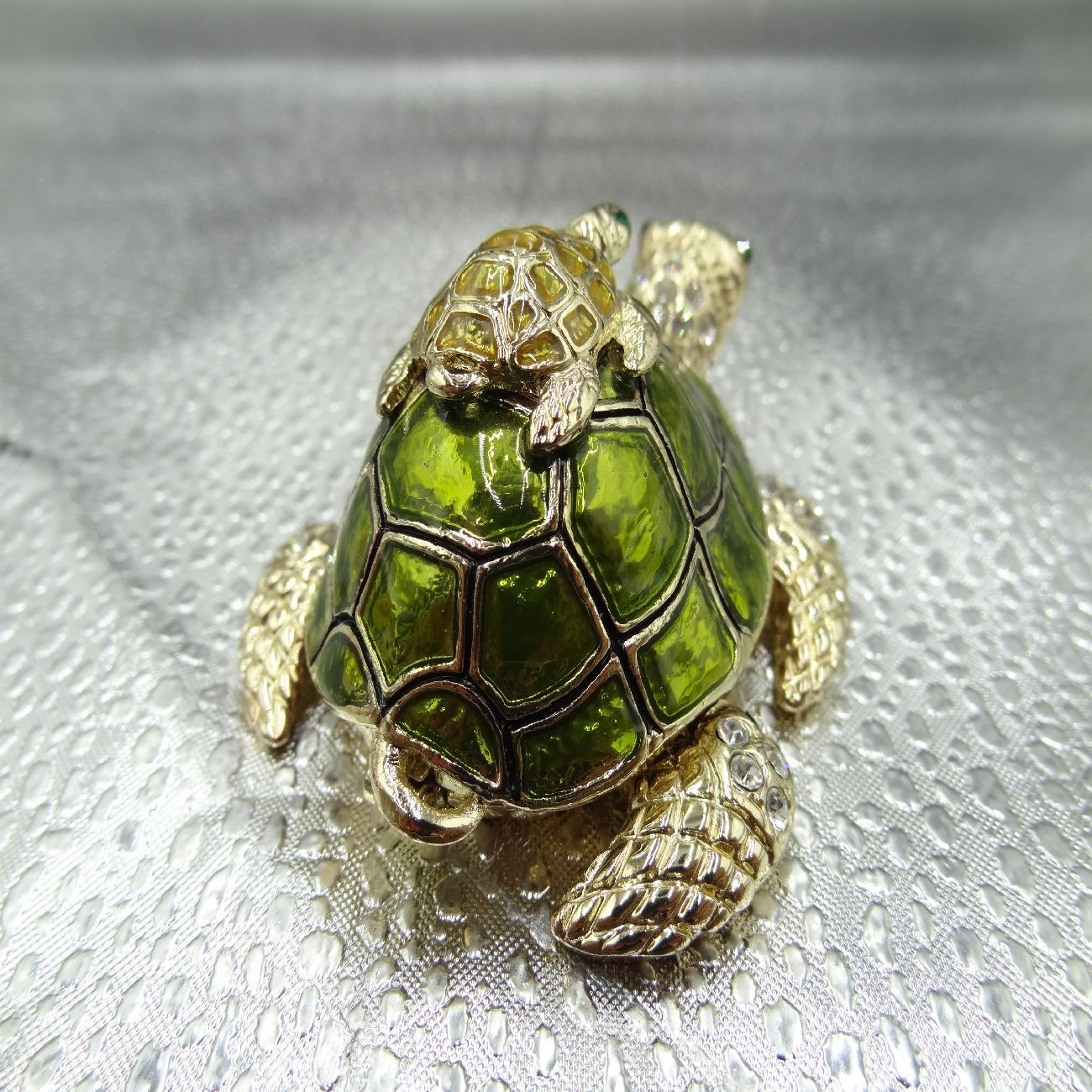 ピィアース 親子カメ ジュエリーボックス PIEARTH 箱有り 小物