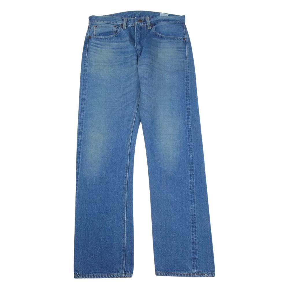 orSlow オアスロウ デニムパンツ Lot107 ジップ ストレート デニム パンツ インディゴブルー系【中古】