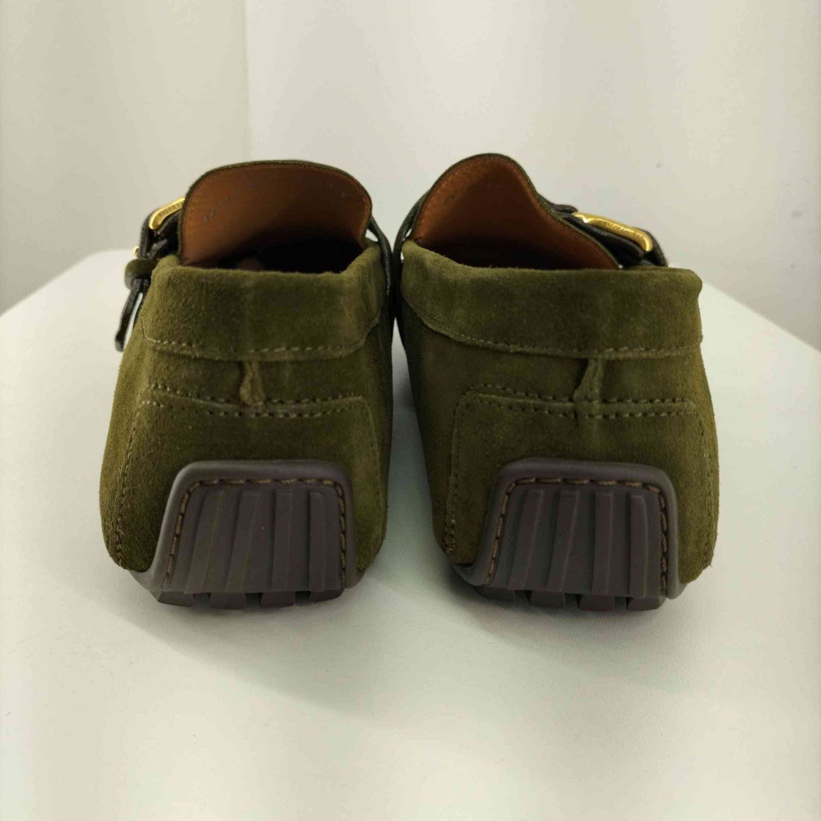 ラルフローレンパープルレーベル RALPH LAUREN PURPLE LABEL Welington Harold calf-suede スウェード ドライビングシューズ メンズ EUR：42 - メルカリ