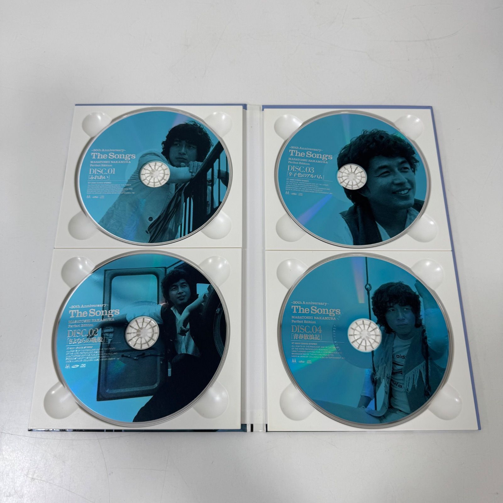 中村雅俊　30th Anniversary ライヴ　DVD　完全限定生産BOX 中村雅俊 30th Anniversary The Songs Perfect Edition アルバム