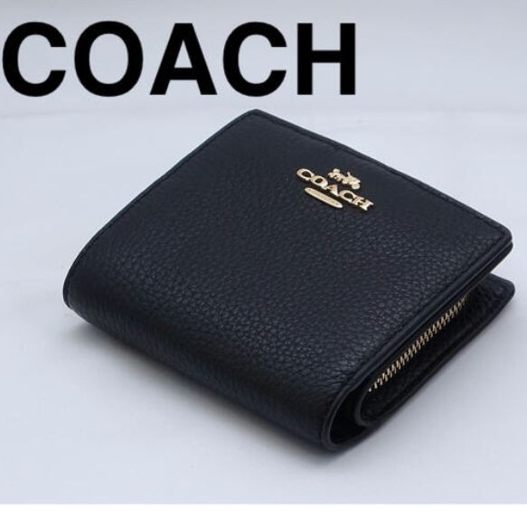 新品】COACH 2つ折り財布 - メルカリ