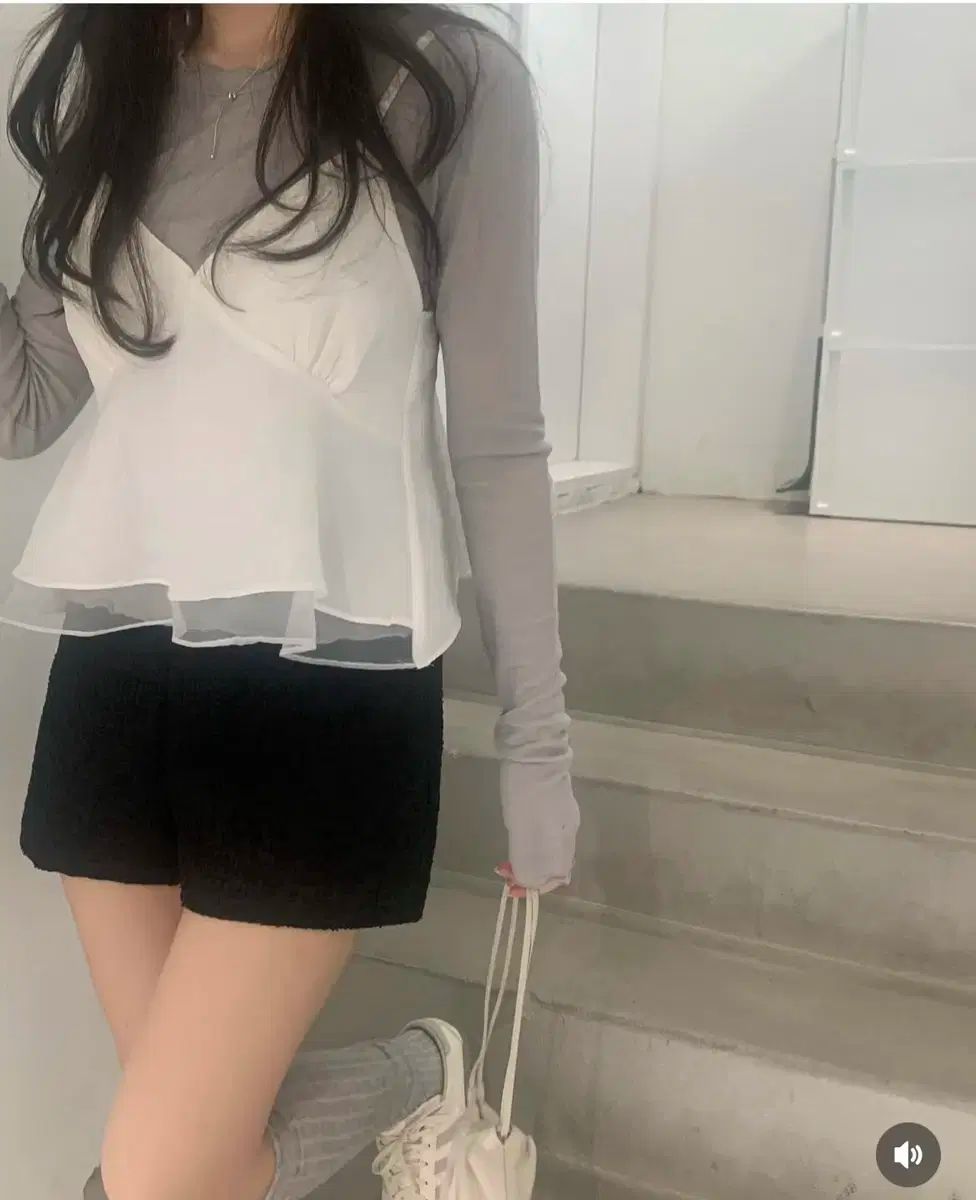 テンセルTシャツ ビスチェ セット