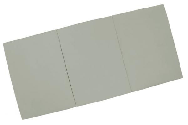 新20色厚さが選べるバランス三つ折りマットレス12cmセミダブルシルバー