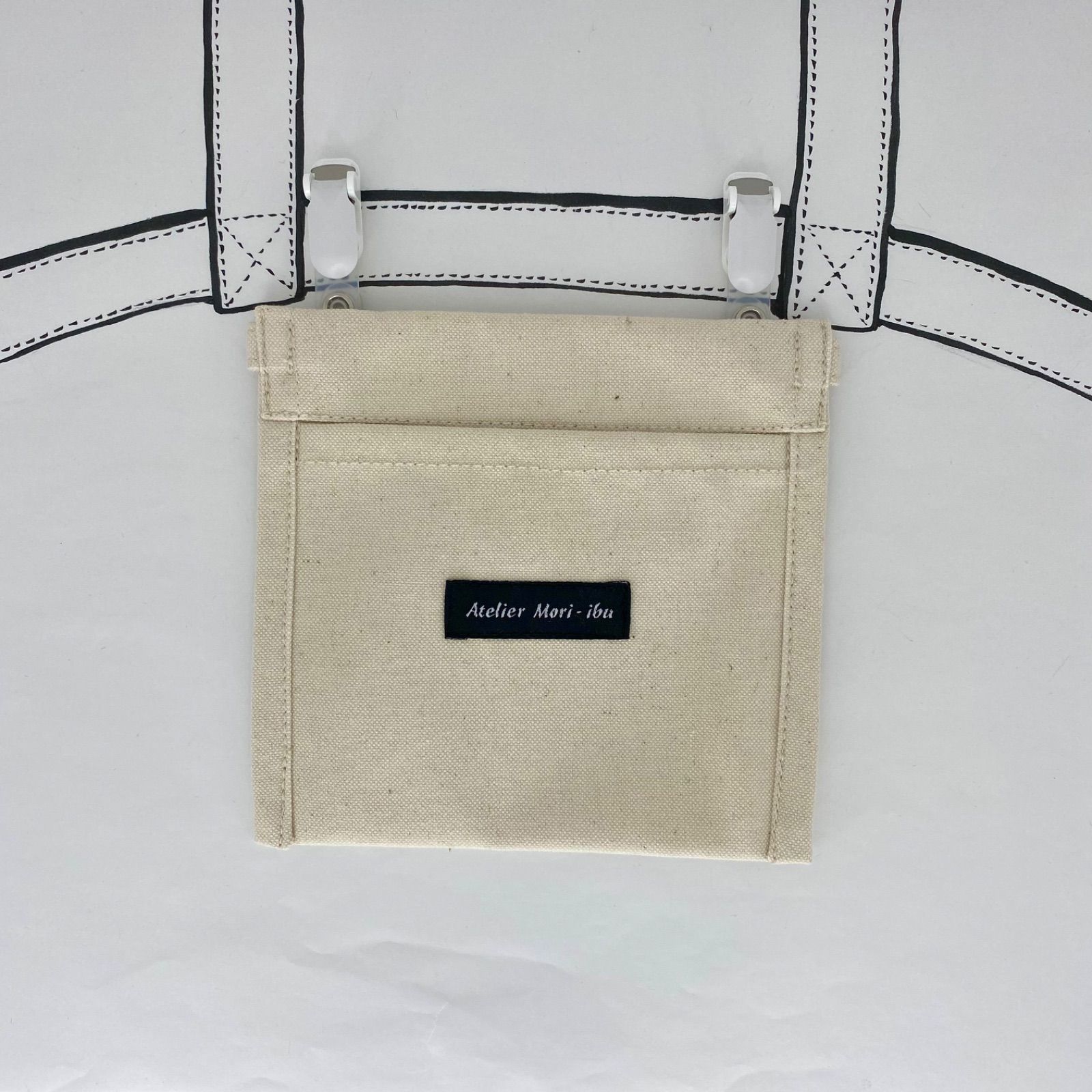 後付けポケット【トートバッグ専用・ミニサイズ】 - メルカリ