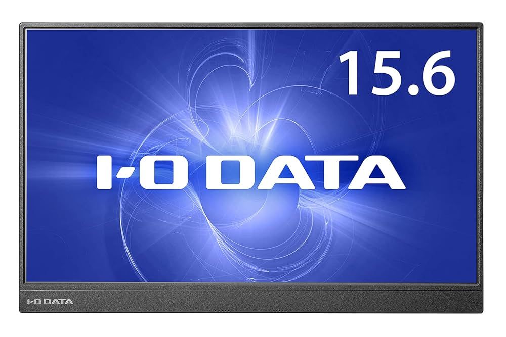 IODATA LCD-CF161XDB-M 15.6型 / 1920×1080 / HDMI、Type-C、 / ブラック / スピーカー:あり / モバイルディスプレイ