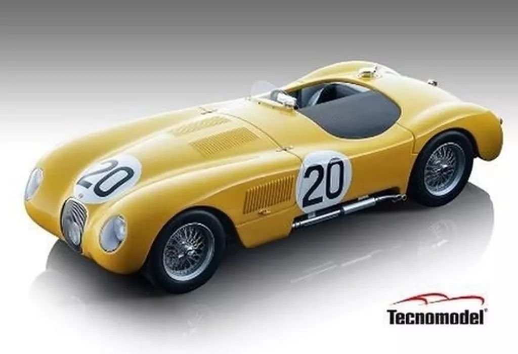 【 完成品確認ページ 】きいろ様 CMC 1/18 ジャガー タイプ C ルマン 24H 1953 Winner No.18 1500台限定