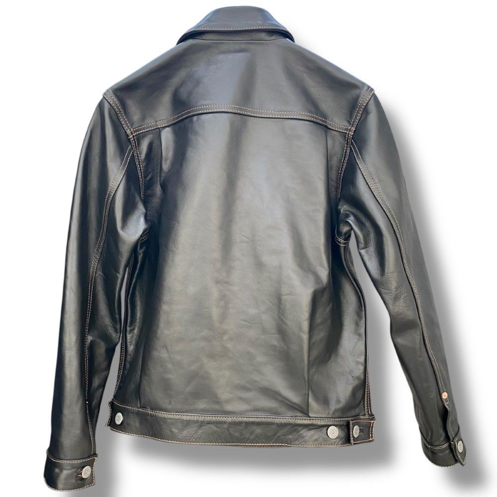 THE FLAT HEAD レザー ホースハイド 50'Sジャケット サイズ36 ブラック
