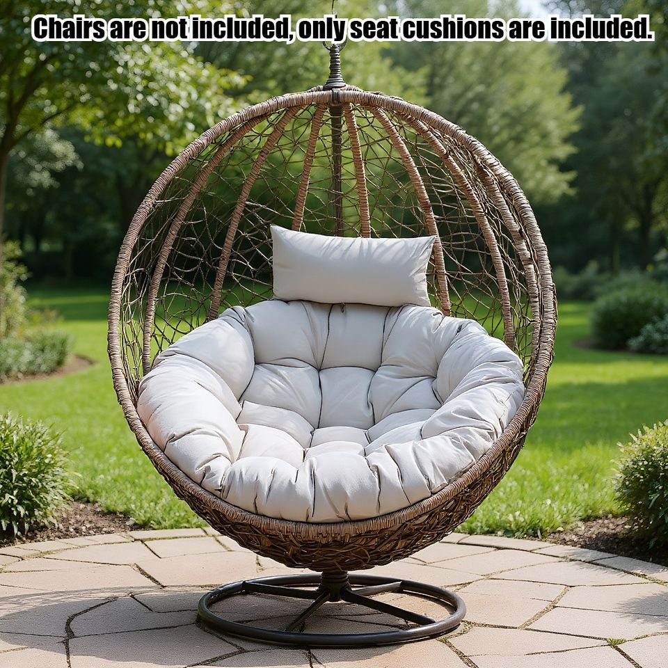 100cmラウンドハンギングチェア交換クッションセット 屋内外兼用