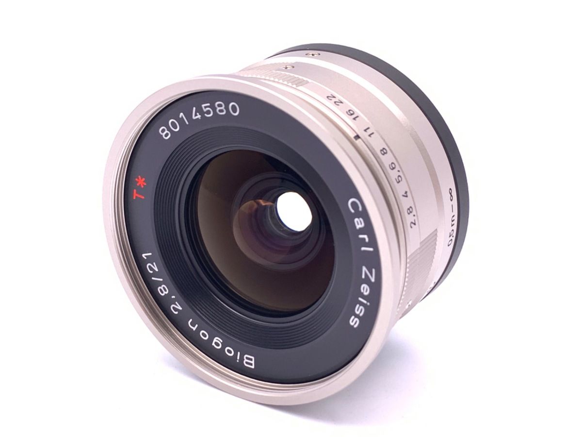 中古】 【並品】 コンタックス ビオゴン T* G 21/2.8 クローム Biogon