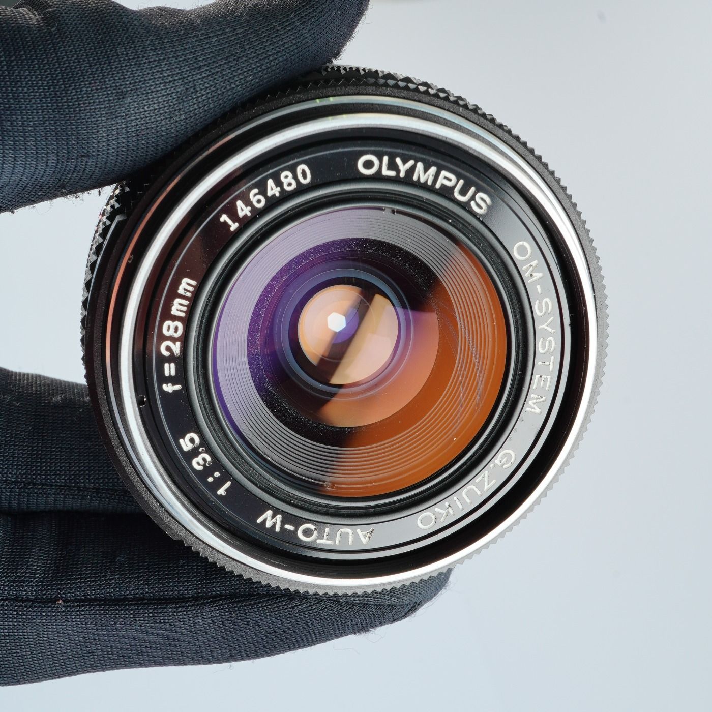 B(並品)OLYMPUSオリンパス ZUIKO AUTO-W 35mm F2 オリンパス レンズ