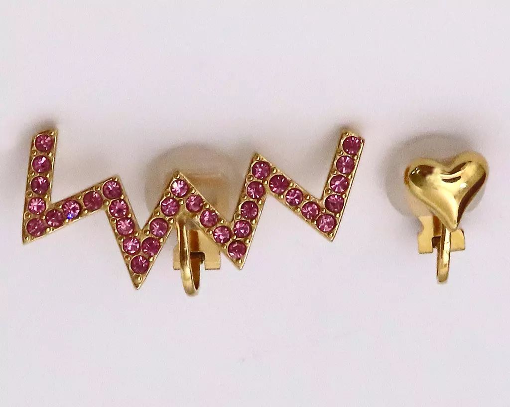 【限定セール，送料無料】 【中古】銀製品・指輪・アクセサリー 岩橋玄樹 Jagged Heart Ear Clip Set Gold(イヤークリップ) 「TwO hundRED」 その他