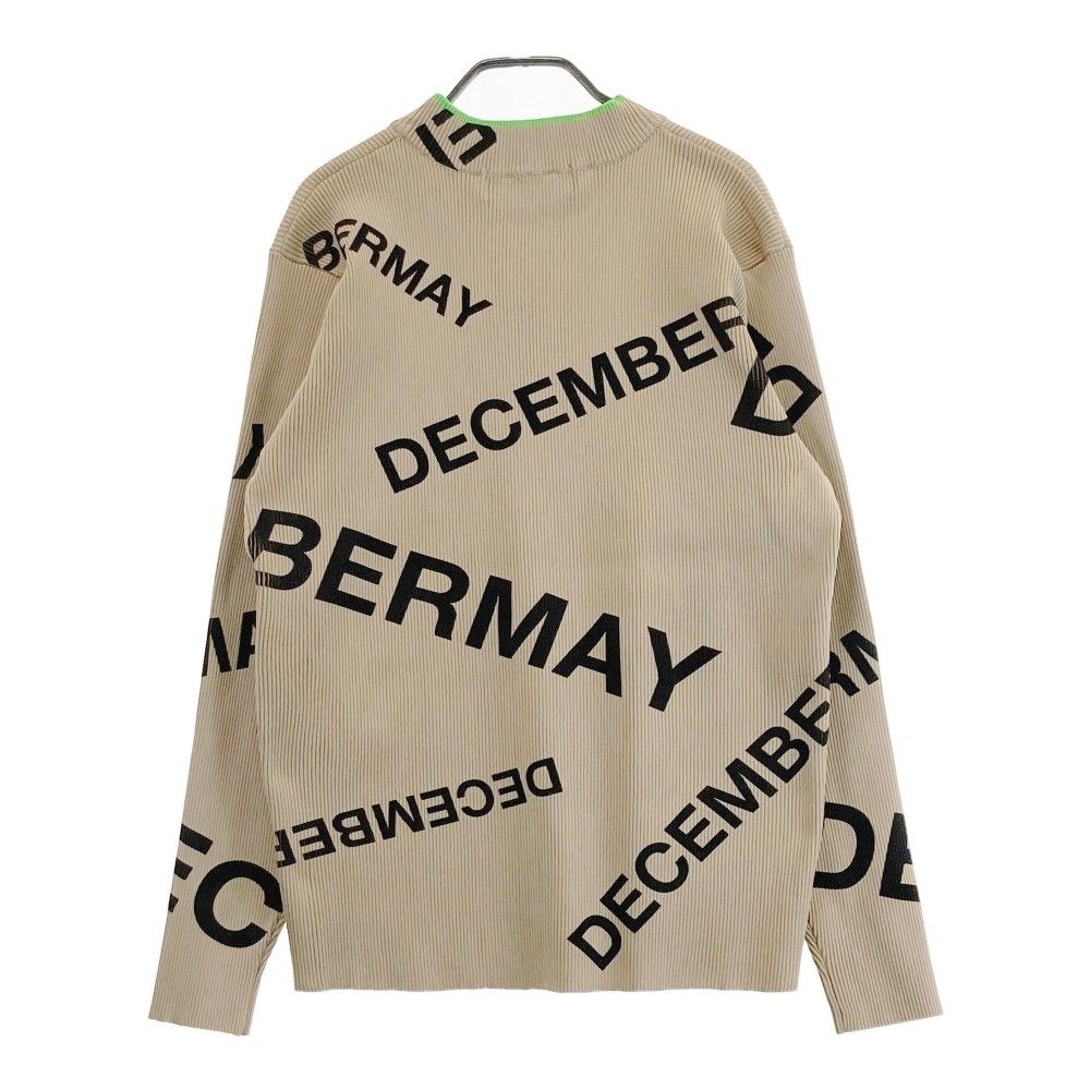 サイズ：L DECEMBERMAY ディセンバーメイ モックネック 長袖カットソー
