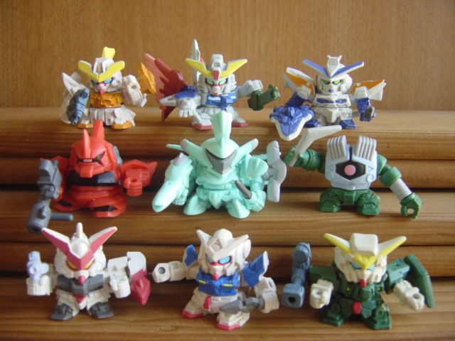 ●Eef13FASDガンダムフルカラーカスタム18フルコンプ全10種 SDガンダム フルカラーカスタム1～10 【バンダイ】