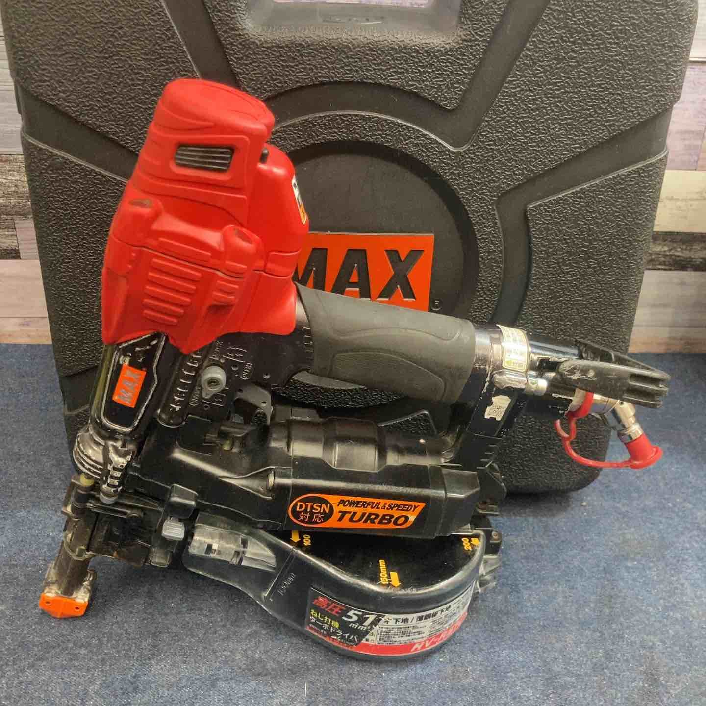 ◇マックス(MAX) ねじ打機 ターボドライバ HV-R51G1-G【八潮店
