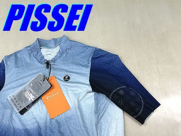 イチ推し!! 未使用品!! PISSEI TEMPO JERSEY 23 size:L Short Sleeve ピセイ テンポ 半袖サイクルジャージ ショートスリーブ ロード ミニベロ クロス ピスト MTB 同梱発送承り中!! M-691