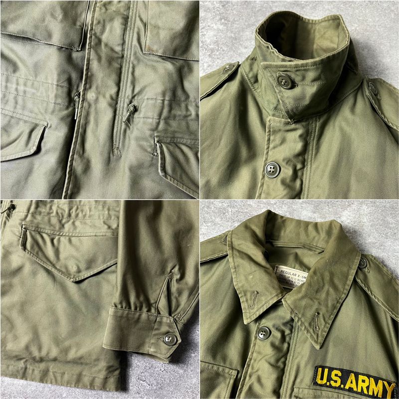 60s 米軍 M51 フィールドジャケット XS-R ミリタリー 希少