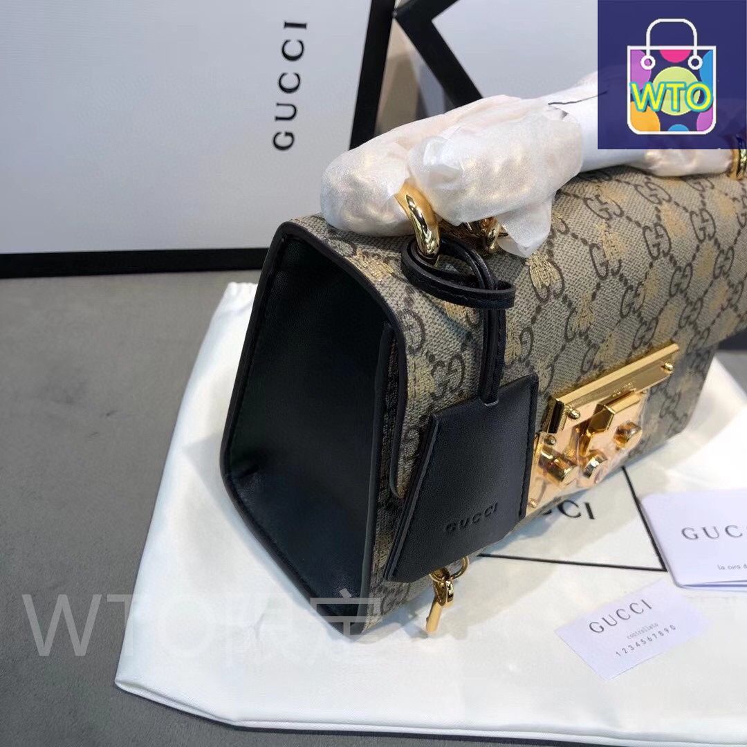 今日特価】GUCCI ブラック 20x15 409487 フォルムショルダー