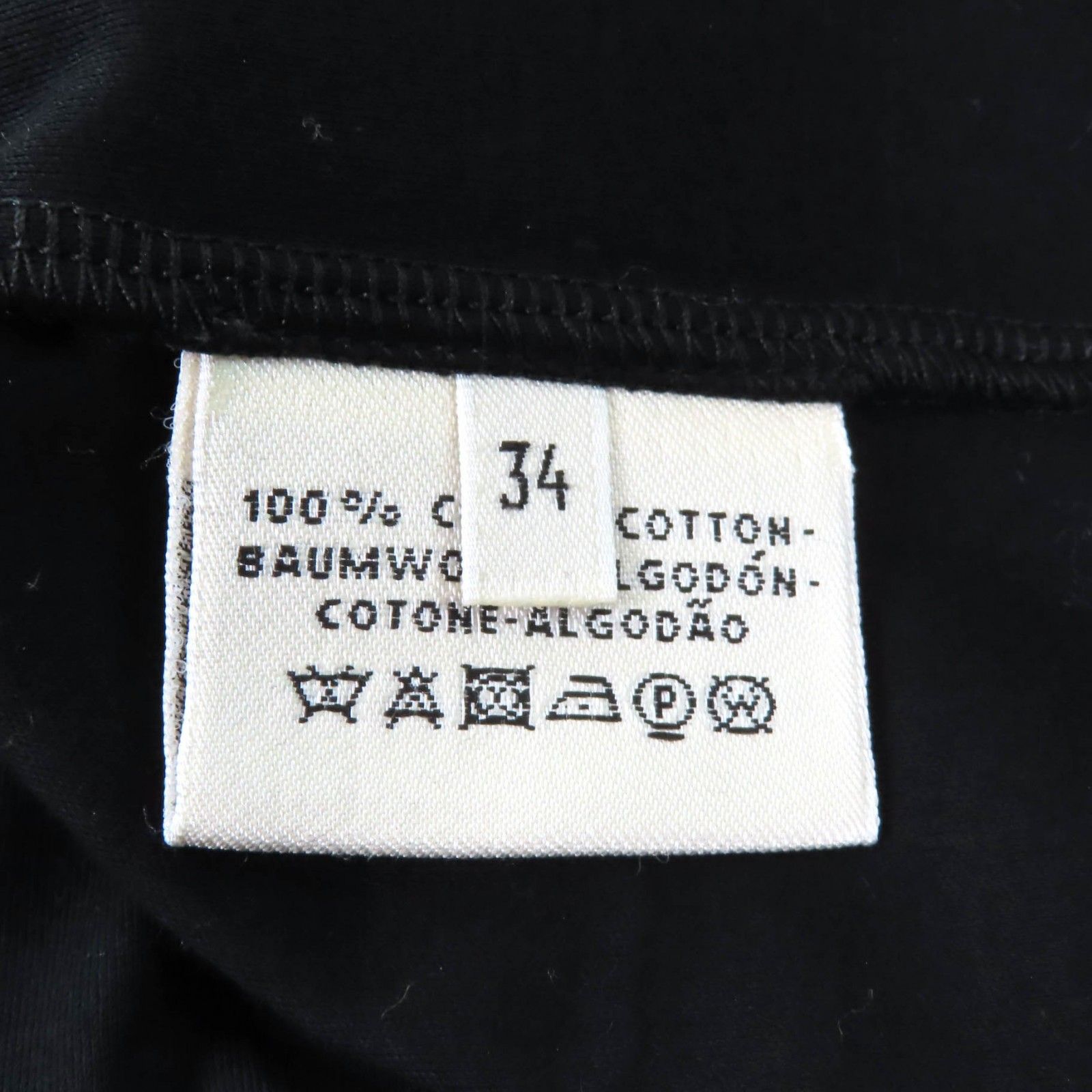 極美品☆HERMES エルメス コットン100％ ポケット刺繍デザイン